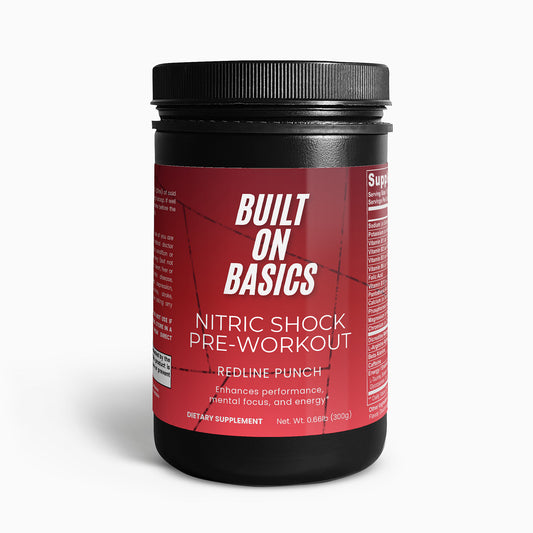 Nitric Shock Pre-Workout Powder (Fruit Punch)